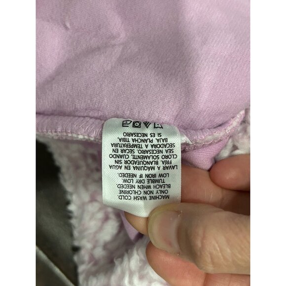 Time And Tru Plus Snow Tipped Pink Fleece Jacket With Half-Zip Sz 3X - Picture 8 of 10